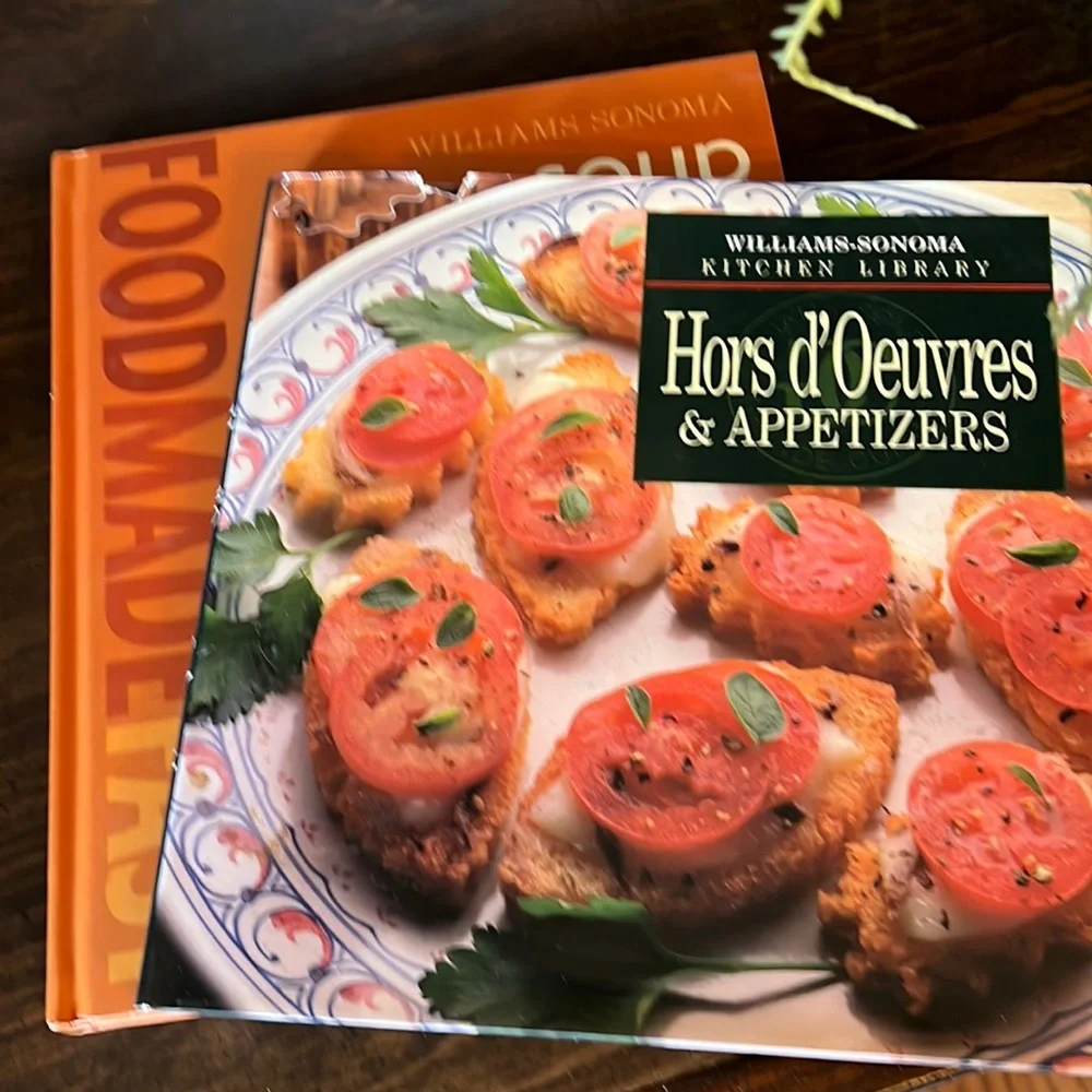 2 for 1 - WILLIAMS SONOMA Cookbooks - Like New